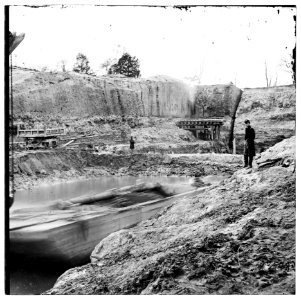 Dutch Gap, Va. The canal under construction LOC cwpb.01919