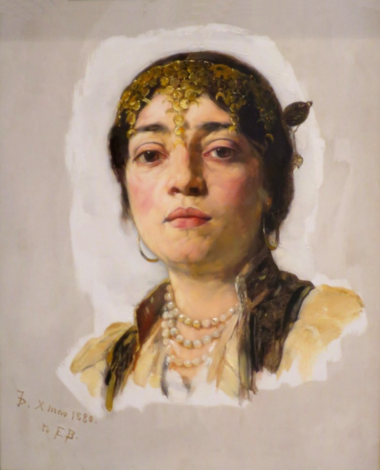 Venetian Girl by Frank Duveneck, De Young Museum