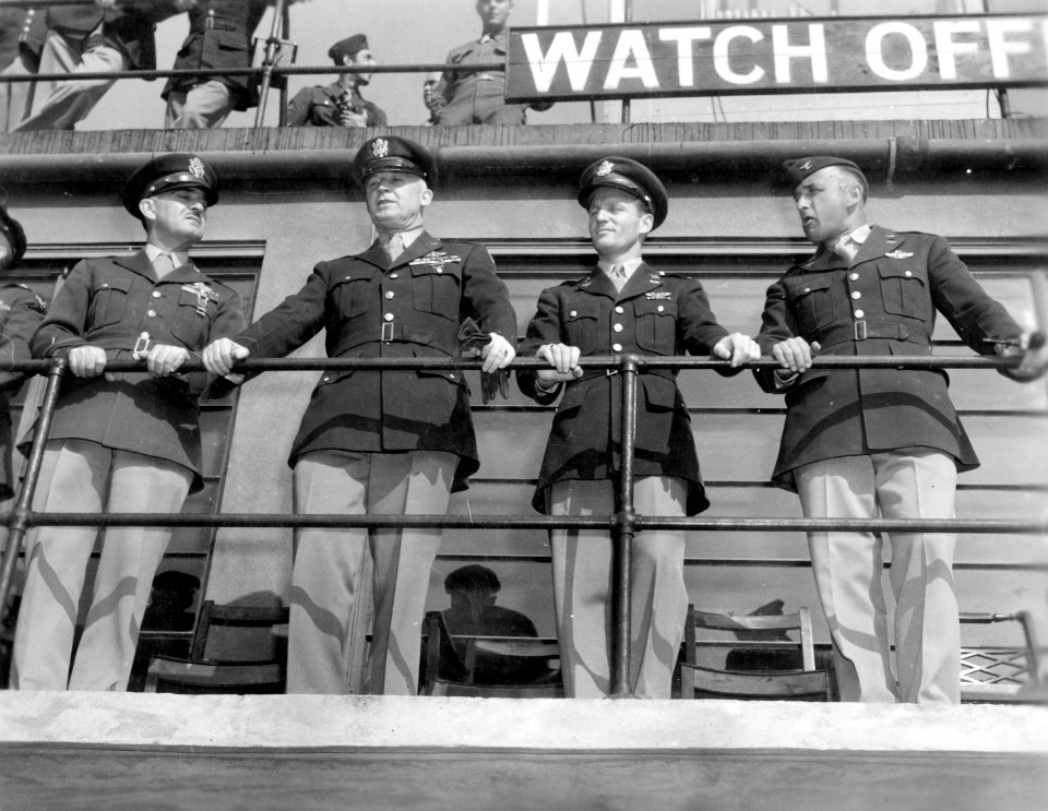 Duxford Aerodrome - 78th Fighter Group - Control Tower Officers