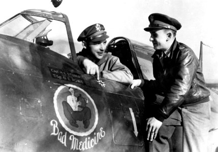Duxford Aerodrome - 78th Fighter Group - P-47 Bad Medicine