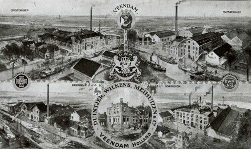 DWM kaart 1915