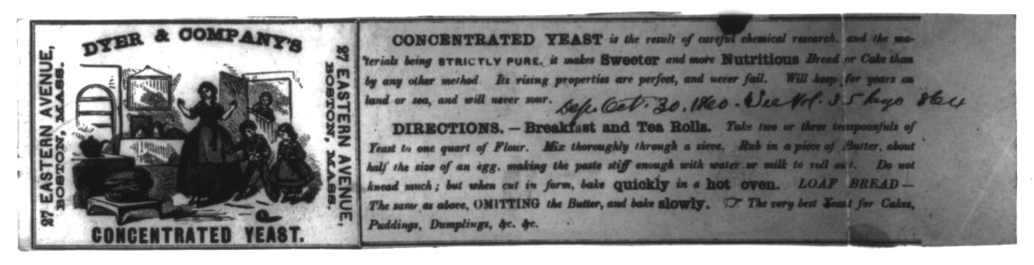 Dyer & Company's concentrated yeast LCCN2001701450