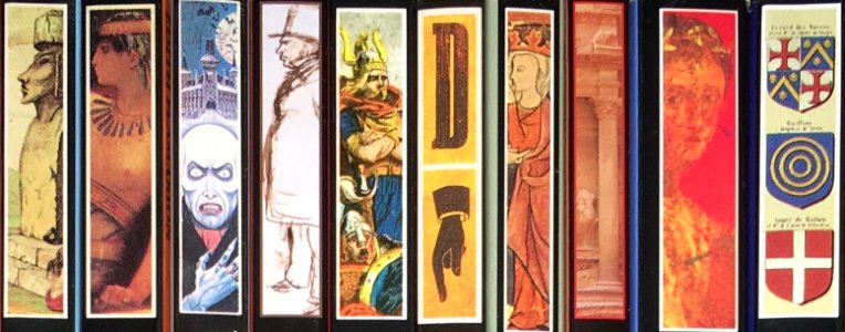 Découvertes Gallimard, images on book spines 5