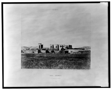 Débôd (Parembole) - vue générale des ruines - Félix Teynard. LCCN2001695351