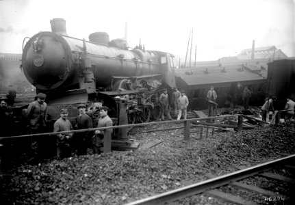 Déraillement de Saint-Denis en février 1916