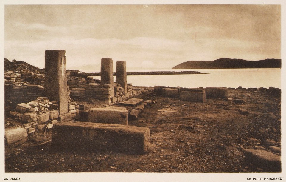 Délos, le Port Marchand - Baud-bovy Daniel Boissonnas Frédéric - 1919