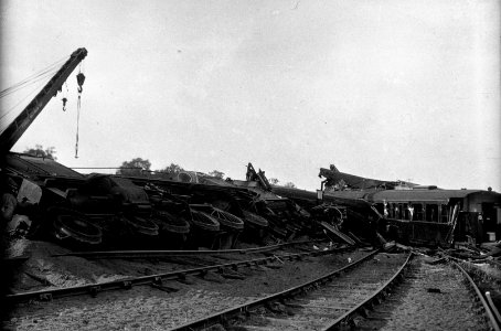 Déraillement du Paris-Le Croisic le 4 juin 1933