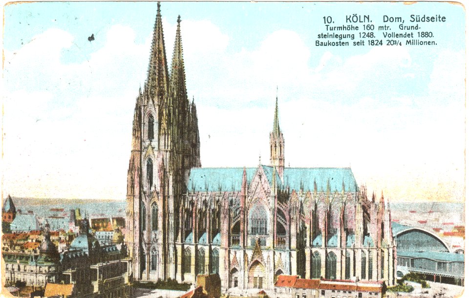 Dóm - Köln, 1917 (1)