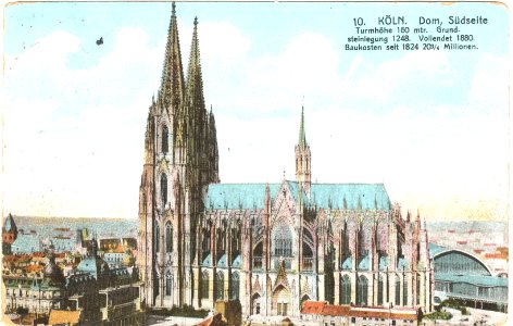 Dóm - Köln, 1917 (1) photo