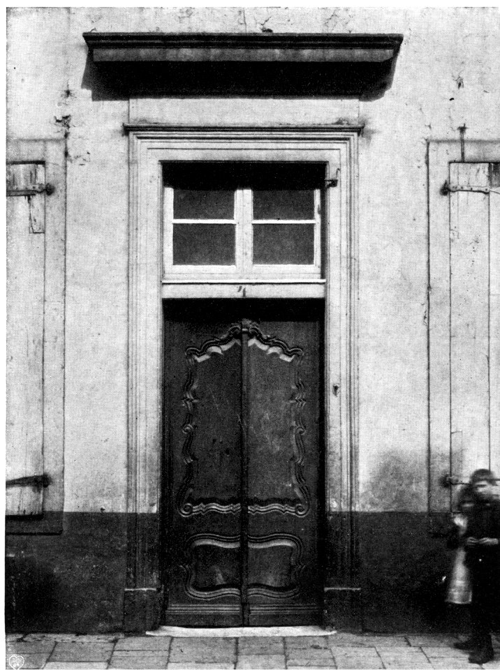 Düsseldorf, Altestadt 4, Haustür