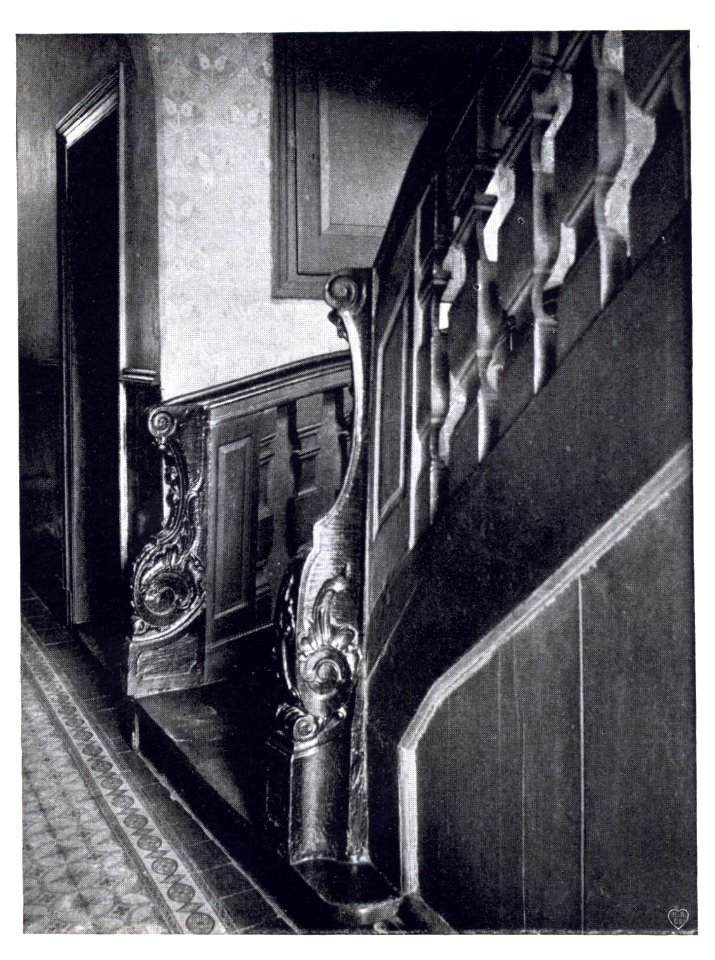 Düsseldorf, Citadellstraße 11, Treppe, Detail