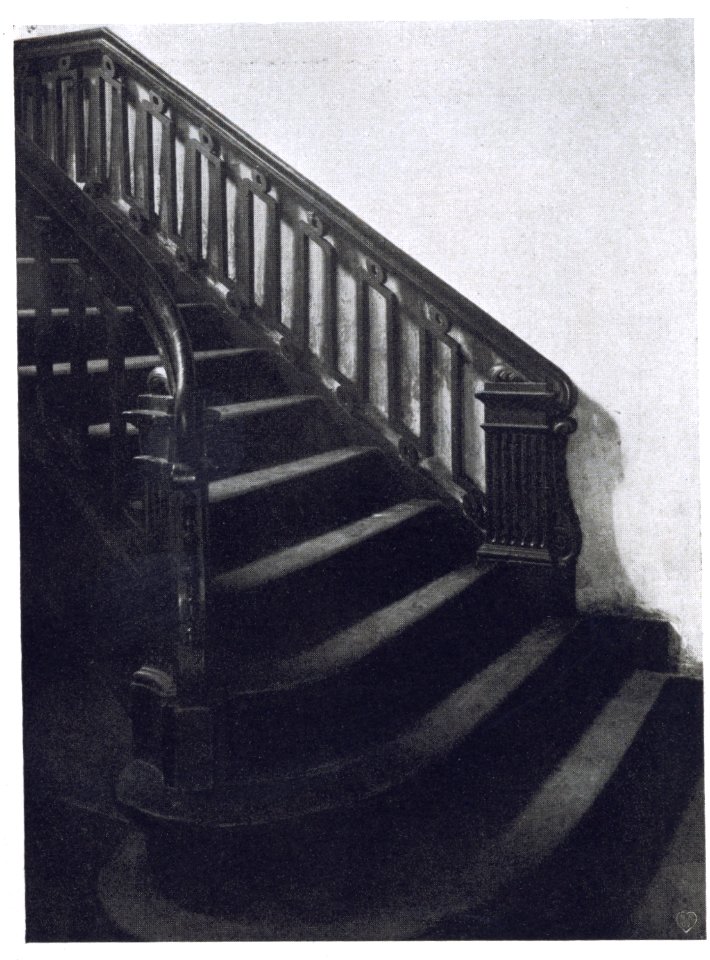 Düsseldorf, Citadellstraße 19, Treppe, Detail