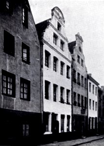 Düsseldorf, Barocke Giebelhäuser Ritterstraße Nr. 35, 37
