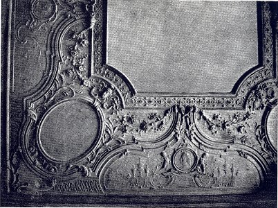 Düsseldorf, Douvenhaus, Stuckdetail