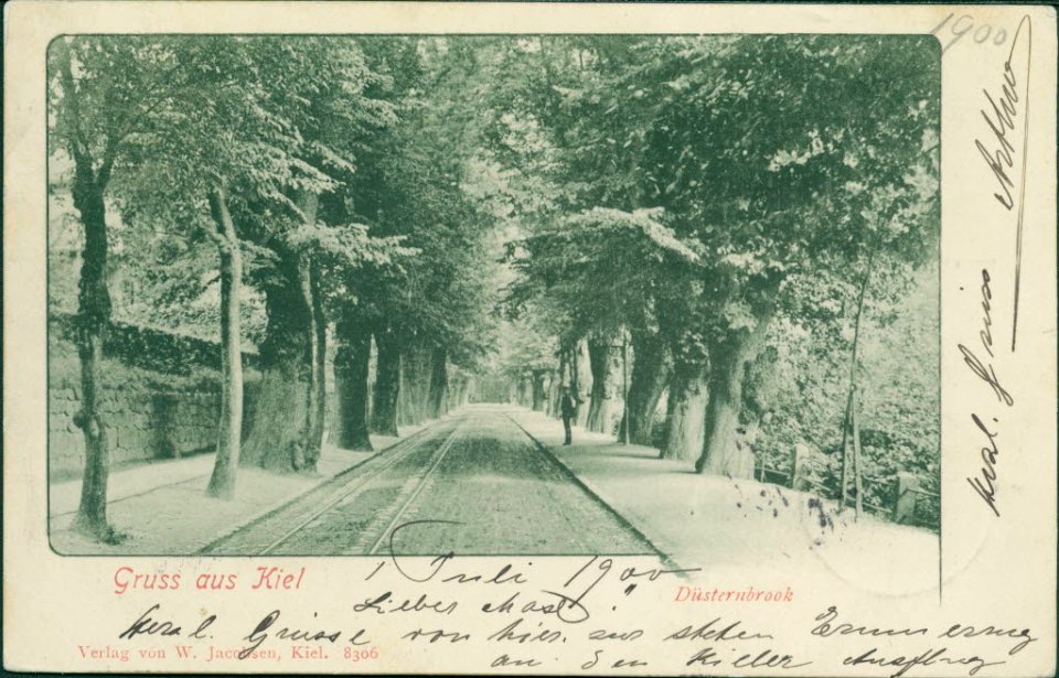 Düsternbrooker Allee (später Düsternbrooker Weg) (Kiel 82.853)