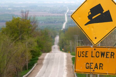 Highway rural use lower gear