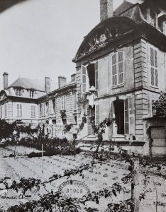 E Atget chateau de Viarmes 1910