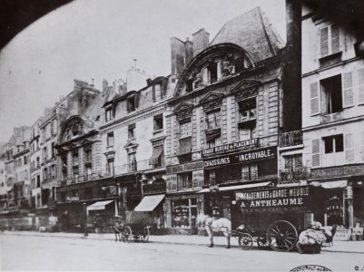 E Atget hôtel de Sully vers 1900
