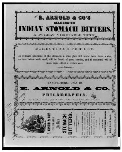 E. Arnold & Co.'s celebrated Indian stomach bitters LCCN00650627