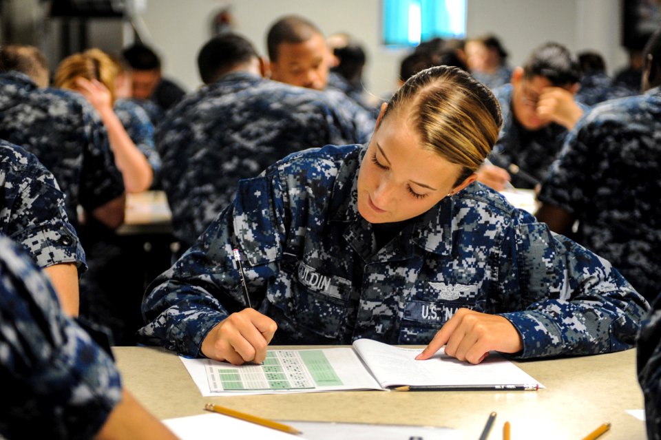 E-4 advancement exam 140918-N-BQ948-009