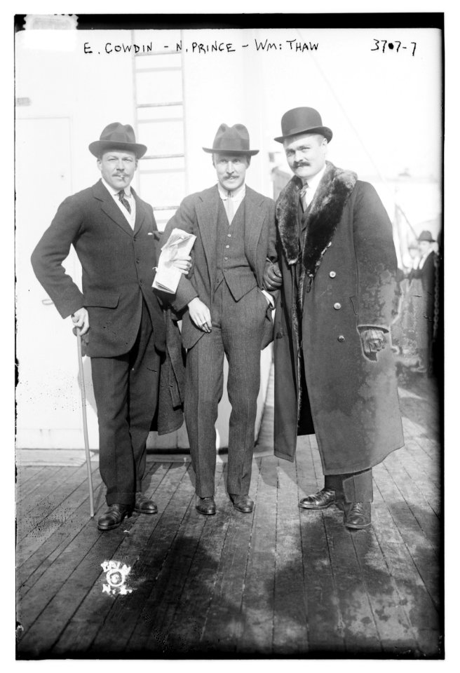 E. Cowdin, N. Prince, Wm. Thaw LCCN2014700607