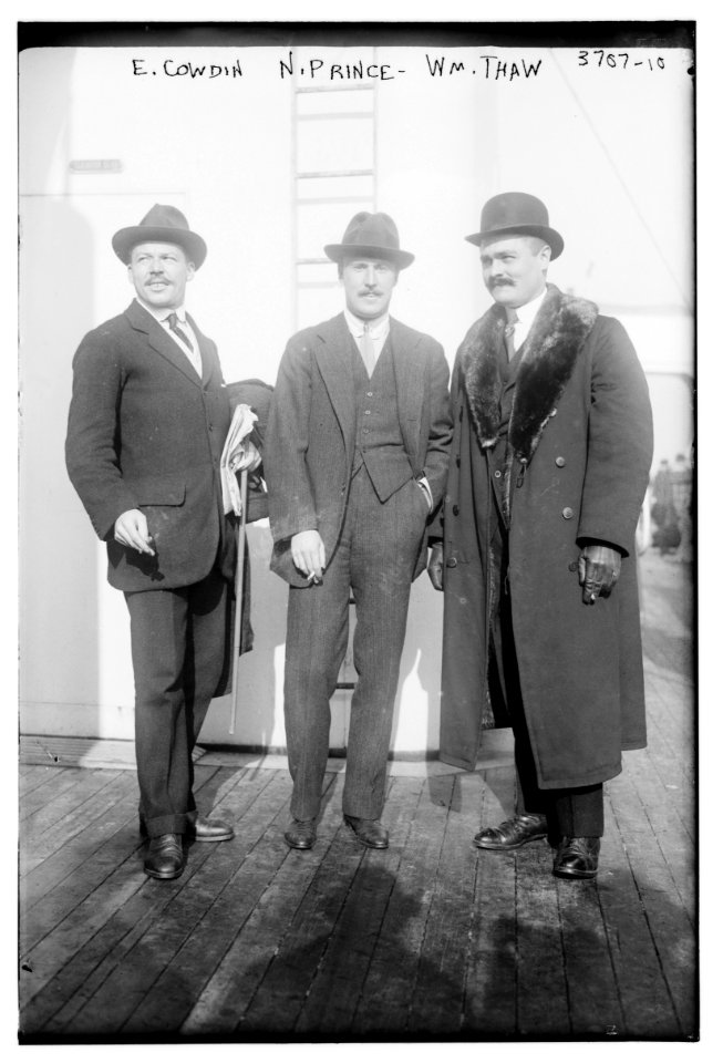 E. Cowdin, N. Prince, Wm. Thaw LCCN2014700610