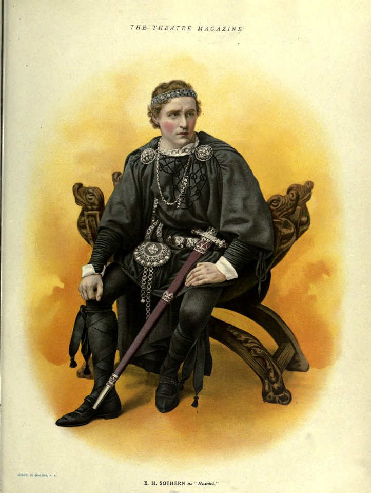E. H. Sothern as Hamlet