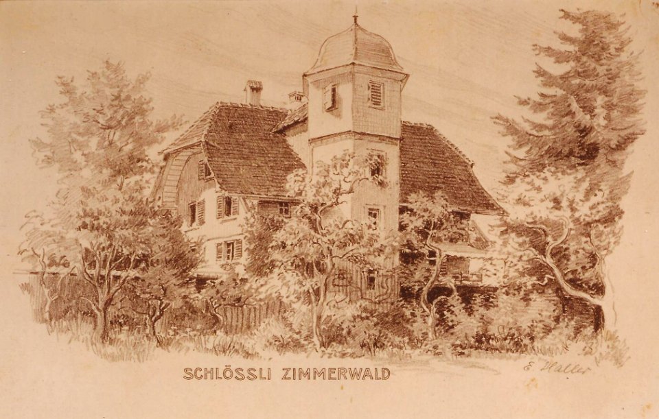 E. Haller, Schlössli Zimmerwald
