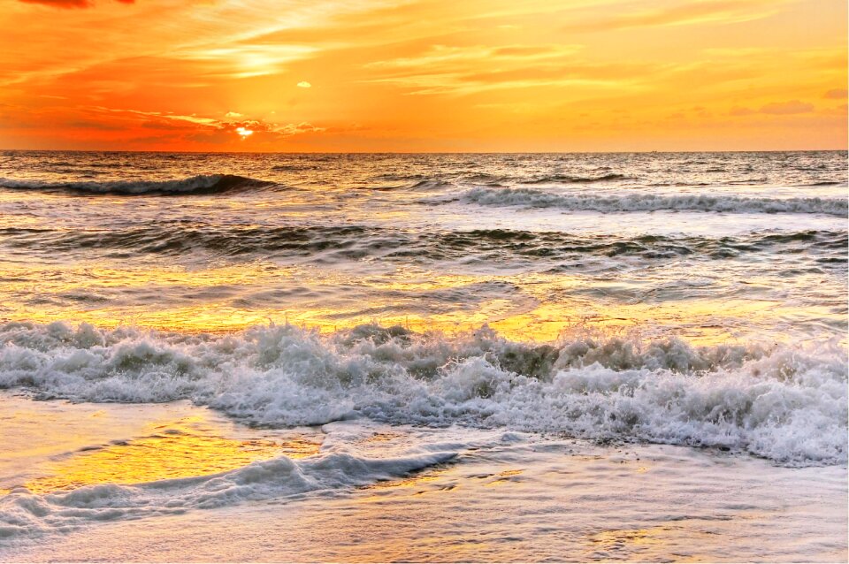 Sea nature landscape