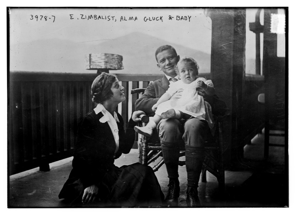 E. Zimbalist, Alma Gluck & Baby LCCN2014702746