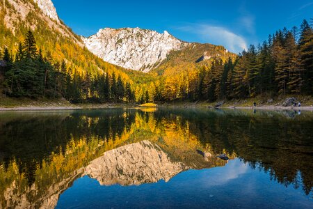 Mountains lake austria