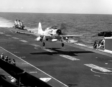 EA-1F VAW-13 HMS Victorious 1963