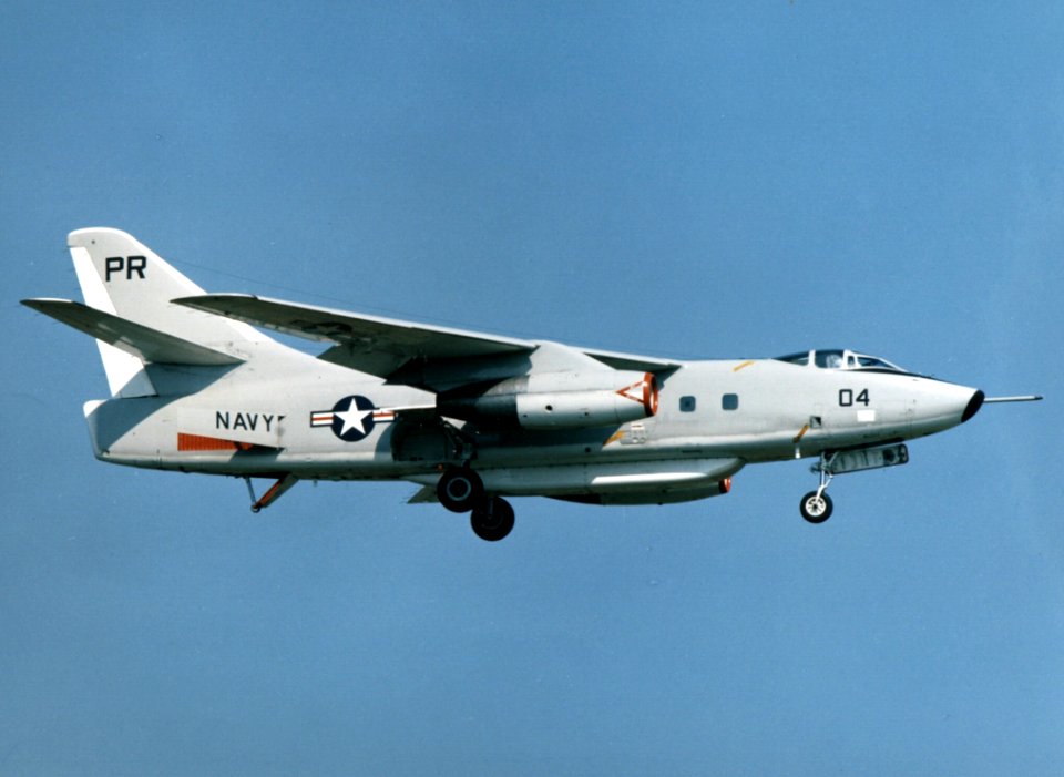 EA-3B VQ-1 in flight near NAF Atsugi