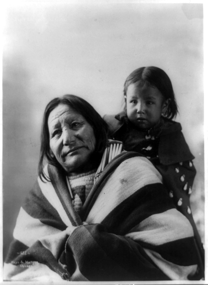 Eagle Feather and baby - Heyn & Matzen, Chicago. LCCN92500105
