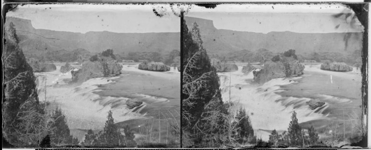 Eagle Rock, Shoshone Falls, Idaho - NARA - 519669