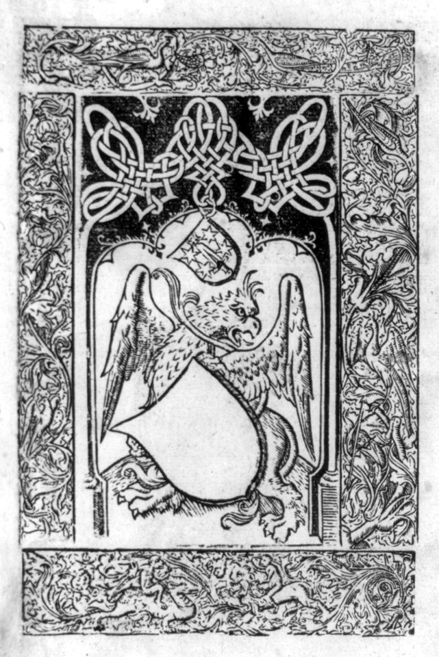 Eagle with sheild - coat of arms LCCN2005692120