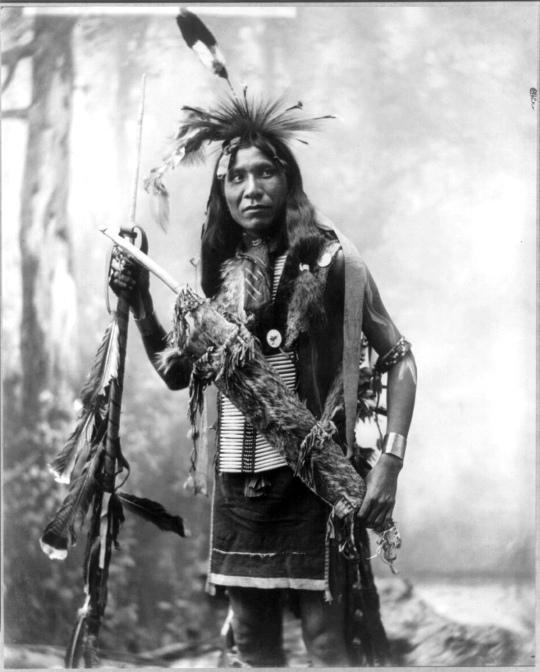 Eagle Shirt, three-quarter length portrait, facing front LCCN2006679012