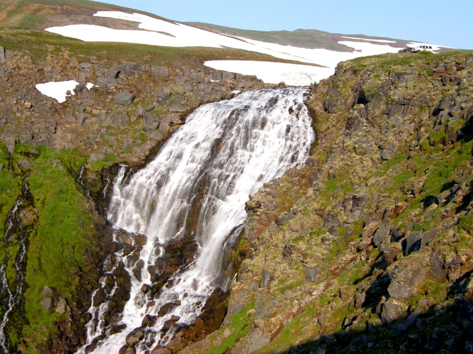 Mountain stream mountains landscape