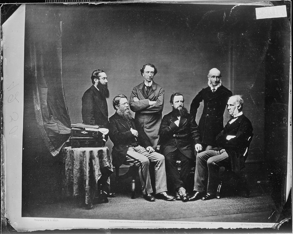 Earle De Gray, Lord Stratford Northcote, Lord Tenderden, and Sir Edward Thornton, British Minister. - NARA - 525787