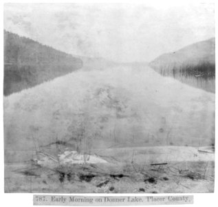 Early morning on Donner Lake - Placer County LCCN2002722049