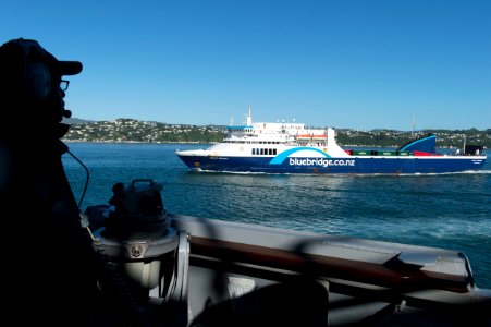 Earthquake Response Task Group visits Wellington Harbour (30998162292)