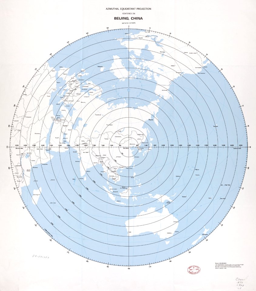 Earth Centered at Beijing