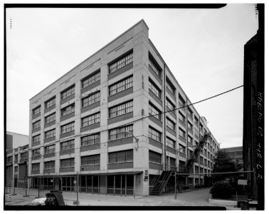 East and north elevations looking southwest building 143