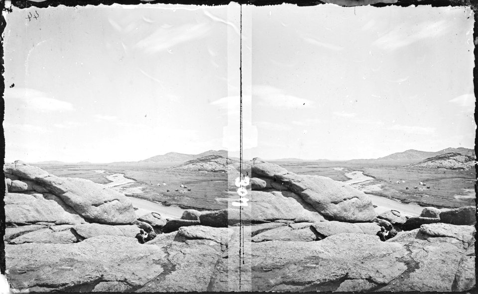 East from Independence Rock. Natrona County, Wyoming - NARA - 517400
