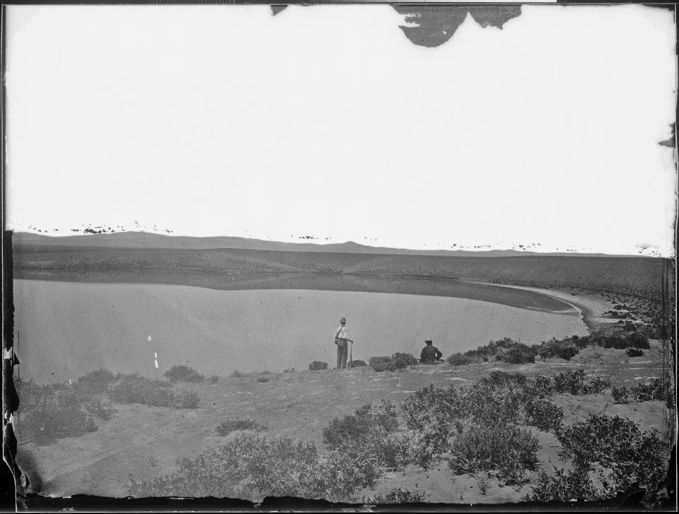 East End of Alkali Lake. Truckee Desert, Western Nevada - NARA - 519498