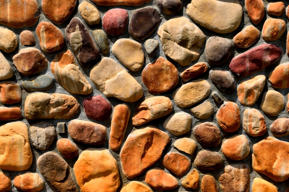 Backdrop wall stone