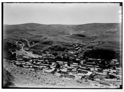 East of the Jordan and Dead Sea. Amman and the theatre LOC matpc.05750