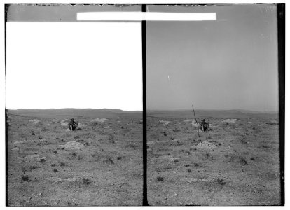 East of the Jordan and Dead Sea. Distant view of Mt. Nebo, from the east LOC matpc.01704