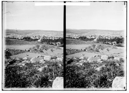East of the Jordan and Dead Sea. General view of Jerash LOC matpc.01721