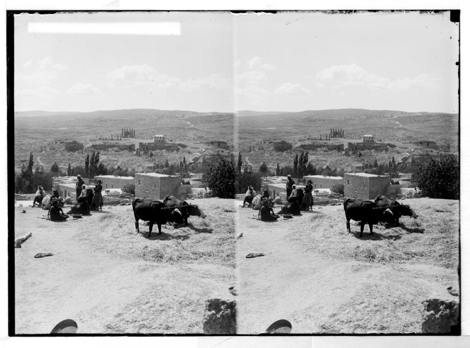 East of the Jordan and Dead Sea. Jerash, ancient and modern LOC matpc.05768